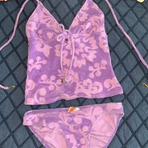 Juicy couture terrycloth tankini